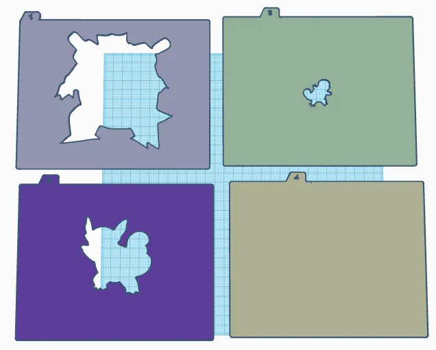 Sự tiến hóa của Carapuce trong hộp bóng tối - Image 2