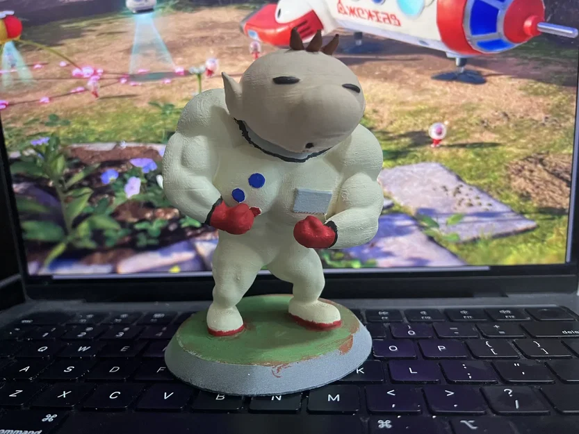 Nhân vật Captain Olimar phiên bản Ultra Swole từ Pikmin - Image 1