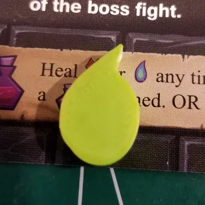 Token độc tố cho trò chơi One Deck Dungeon