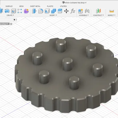 Nắp cắm eibos cyclopes cho máy in 3D