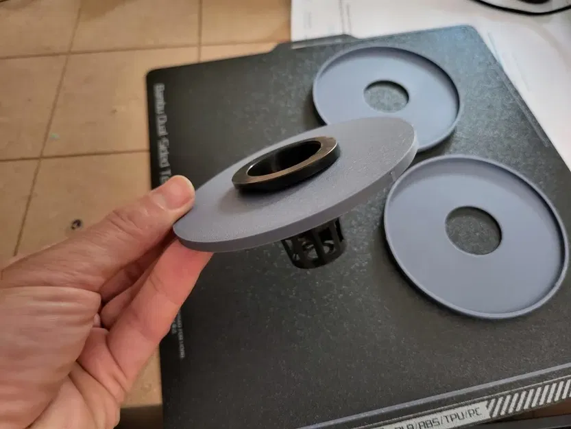 Nắp hộp Pot Noodle cho chậu trồng cây phương pháp Kratky, lỗ 32mm - Image 2