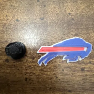 Jibbit Buffalo Bills cho Crocs thời trang thể thao