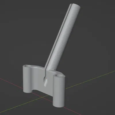 Giá đỡ ăng-ten AOS 5 TrueRC Singularity 72mm cho HDzero Freestyle VTX