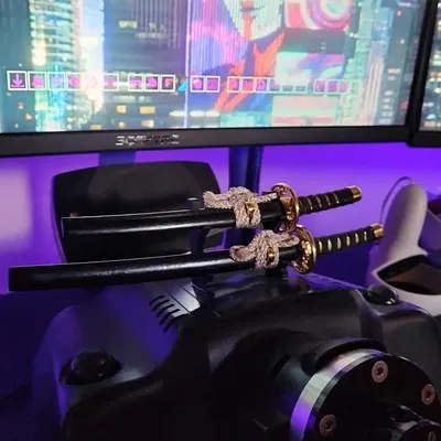 Giá đỡ bút hình kiếm mini Katana