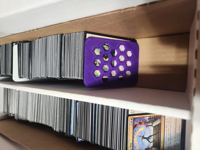 Bộ chia thẻ giao dịch cho hộp lưu trữ thẻ bài - Image 1