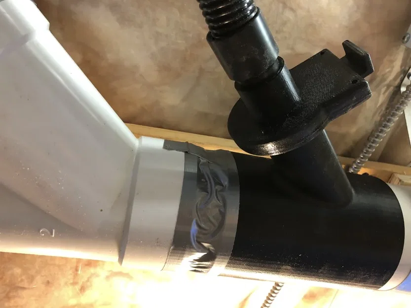 Bộ phụ kiện thu bụi 4 inch bằng ống PVC - Image 1