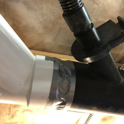 Bộ phụ kiện thu bụi 4 inch bằng ống PVC