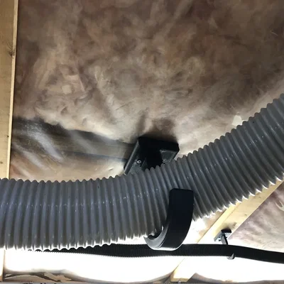 Bộ phụ kiện thu bụi 4 inch bằng ống PVC