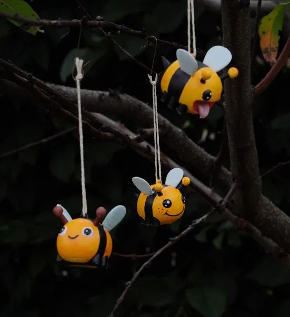 Con ong mập treo trang trí - Image 5