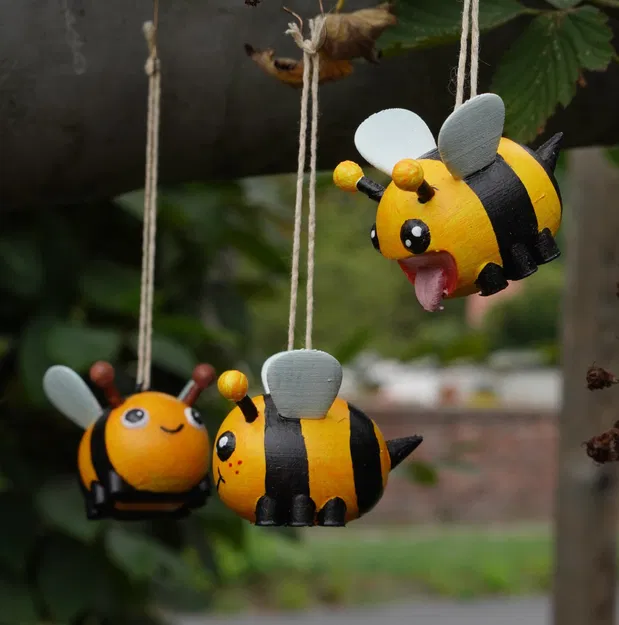 Con ong mập treo trang trí - Image 8