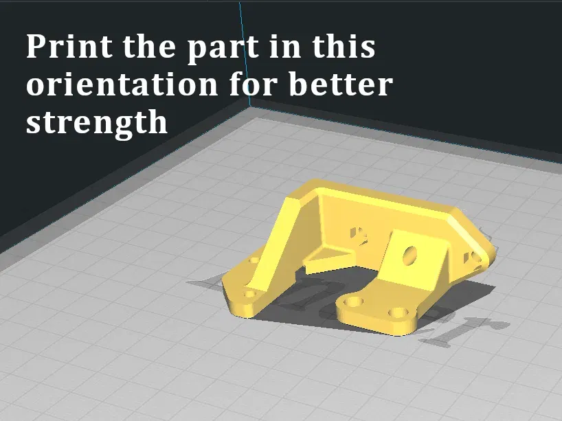 Giá đỡ lắp đặt extruder Orbiter V2 cho Ender3 V2 - Image 11