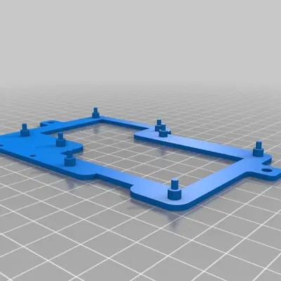 Giá đỡ cho Arduino Uno và Raspberry Pi 3 cạnh nhau