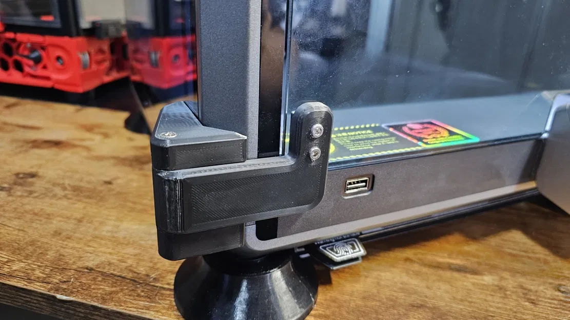 Bản lề cửa 270° cho Creality K1 với khóa cửa - Image 4