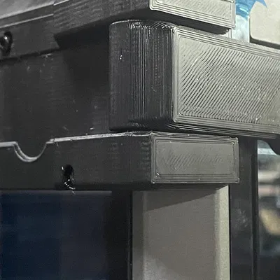 Bản lề cửa 270° in tại chỗ cho K1 Max với chốt cửa