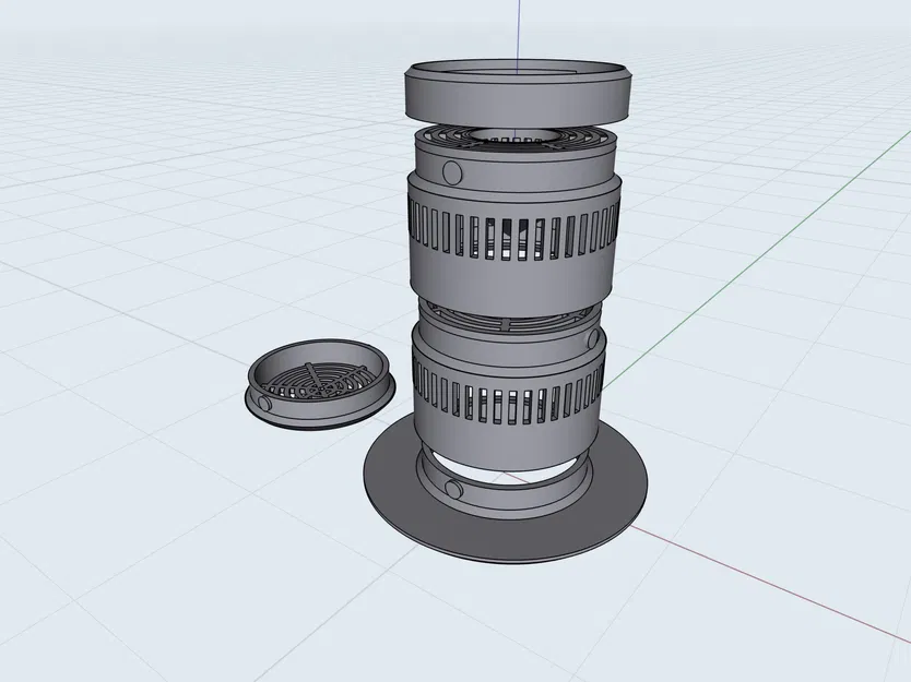 Bình chứa cuộn filament silica/hygrometer mô-đun - Image 8