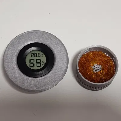 Container cuộn hygrometer silica hút ẩm sử dụng pin AAA