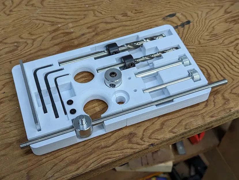 Giá đỡ và khay lưu trữ cho bộ dụng cụ Dowelmax - Image 2