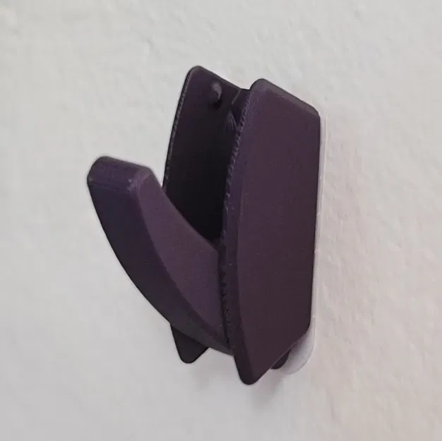 Móc treo tường gập không cần vít cho đồ nhẹ - Image 4