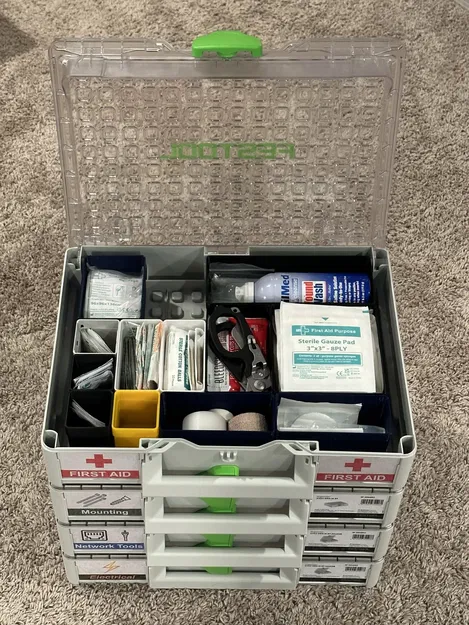 Hộp tổ chức Systainer3 thiết kế trong Fusion 360 - Image 1