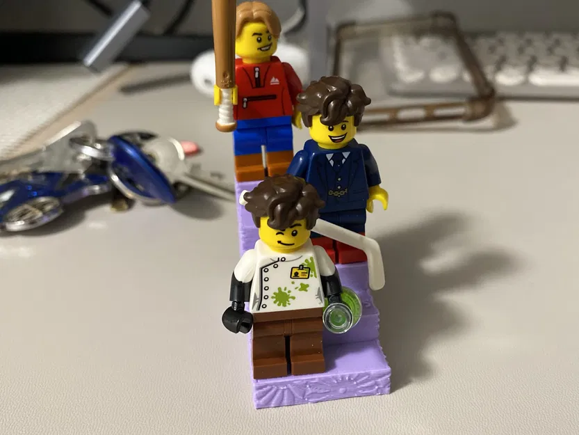 Cầu thang Lego cho 3 nhân vật Lego yêu thích - Image 1