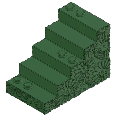 Cầu thang Lego cho 3 nhân vật Lego yêu thích