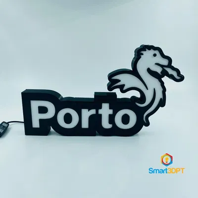 Đèn LED Porto đơn giản v2