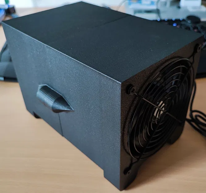 Hệ thống hầm gió cho quạt 120mm làm mát điện tử - Image 1