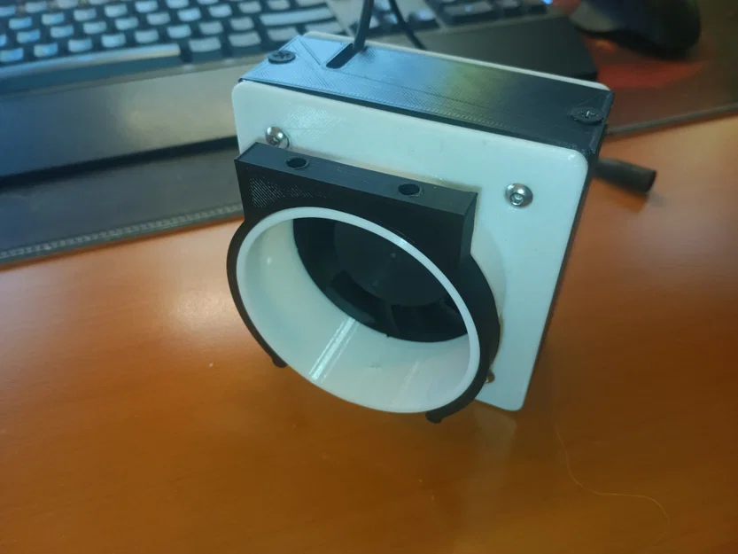 Bloc thông gió cho máy cắt laser với quạt 80mm - Image 3