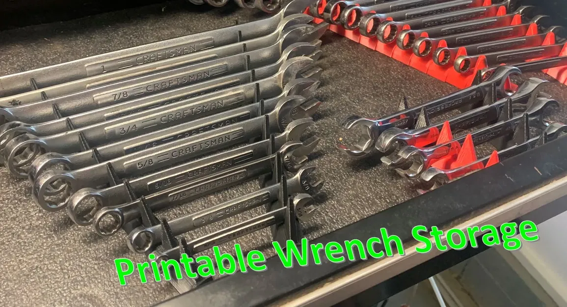 Giá đỡ cờ lê tùy chỉnh cho bộ dụng cụ sửa chữa - Image 1