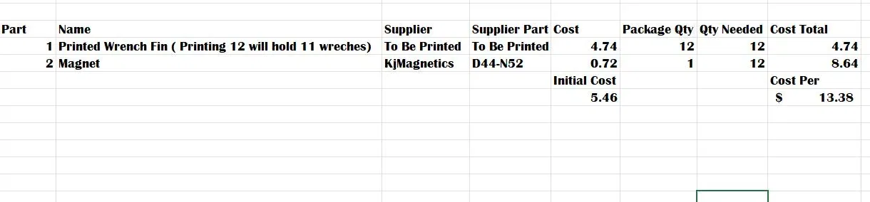 Giá đỡ cờ lê tùy chỉnh cho bộ dụng cụ sửa chữa - Image 2