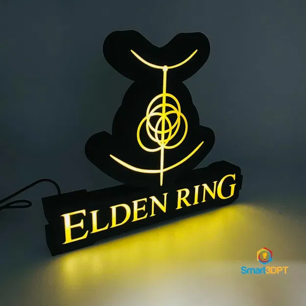 Đèn LED hình logo Elden Ring - Image 1