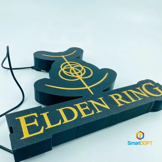 Đèn LED hình logo Elden Ring - Image 3