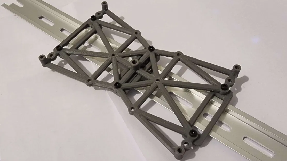 Giá đỡ DIN Rail cho bo mạch điều khiển BTT Octopus - Image 3