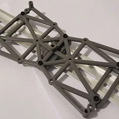 Giá đỡ DIN Rail cho bo mạch điều khiển BTT Octopus