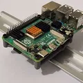 Bảng gắn Raspberry Pi lên thanh DIN Rail - Thumbnail 2