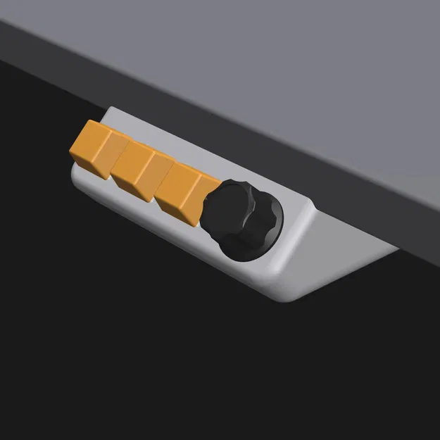 Bộ điều khiển phương tiện ESPHome lắp dưới bàn - Image 1