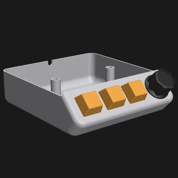 Bộ điều khiển phương tiện ESPHome lắp dưới bàn - Image 2