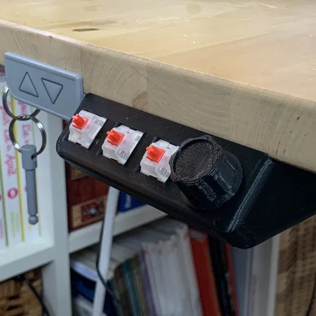 Bộ điều khiển phương tiện ESPHome lắp dưới bàn - Image 3