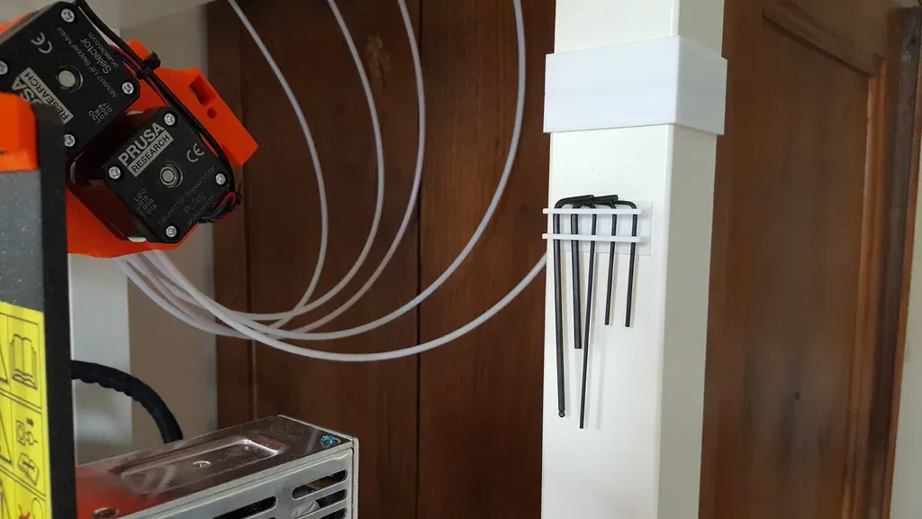 Giá đỡ chìa khóa Allen cho Prusa MMU2 - Image 1