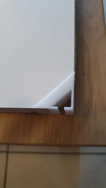 Kệ sách Ikea Billy với góc cắt cho dây điện - Image 2