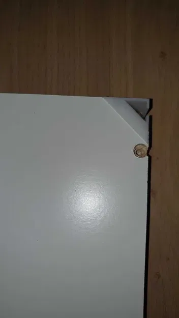 Kệ sách Ikea Billy với góc cắt cho dây điện - Image 3