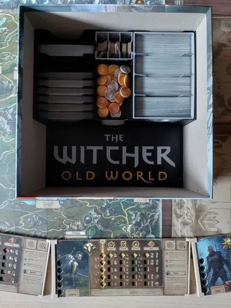 Hộp tổ chức Deluxe cho The Witcher Old World - Image 3