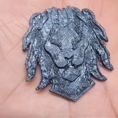 Biểu tượng đầu sư tử dành cho móc khóa hoặc gắn trên bề ...