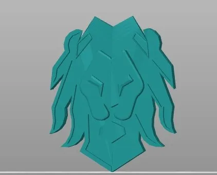 Biểu tượng đầu sư tử dành cho móc khóa hoặc gắn trên bề ... - Image 2