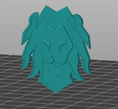 Biểu tượng đầu sư tử dành cho móc khóa hoặc gắn trên bề ... - Image 3