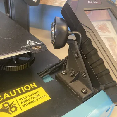 Giá đỡ webcam cho Microsoft LiveCam 3000 HD trên Sovol SV07