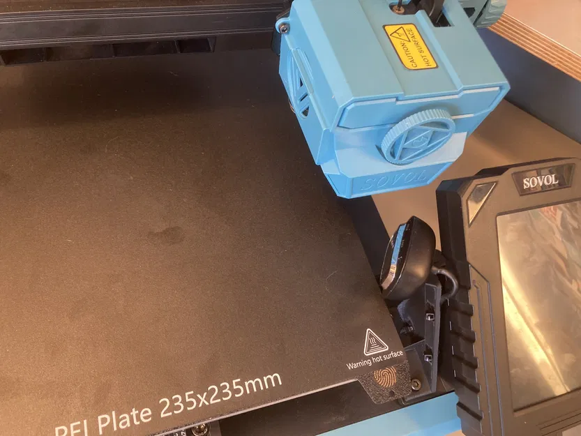 Giá đỡ webcam cho Microsoft LiveCam 3000 HD trên Sovol SV07 - Image 2