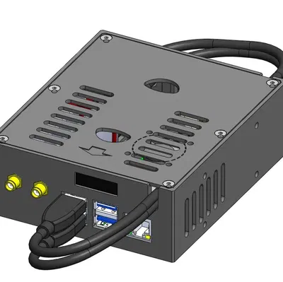 Hộp đựng cho Raspberry Pi 4 và hai RTL-SDR V3