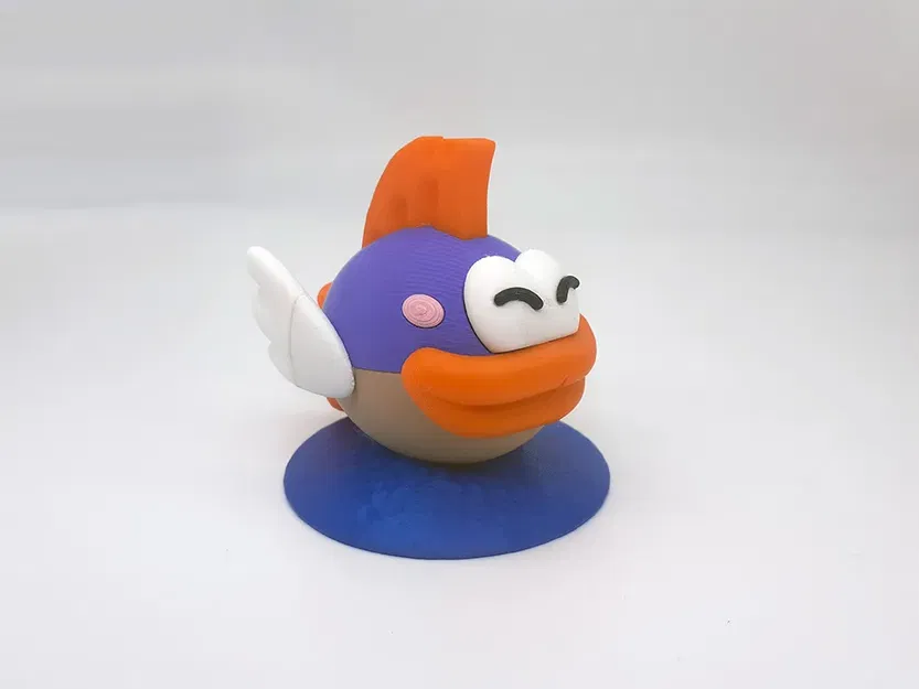 Cá hạnh phúc Sushi từ Paper Mario 64 - Image 3