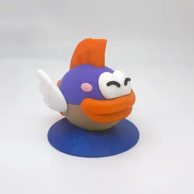 Cá hạnh phúc Sushi từ Paper Mario 64